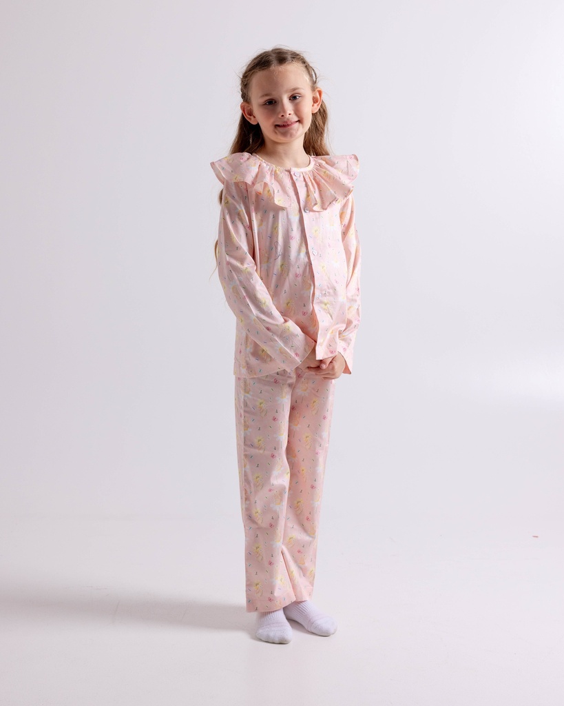 Peach Pyjama Set