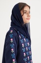 A18 Bows and Flowers Abaya
